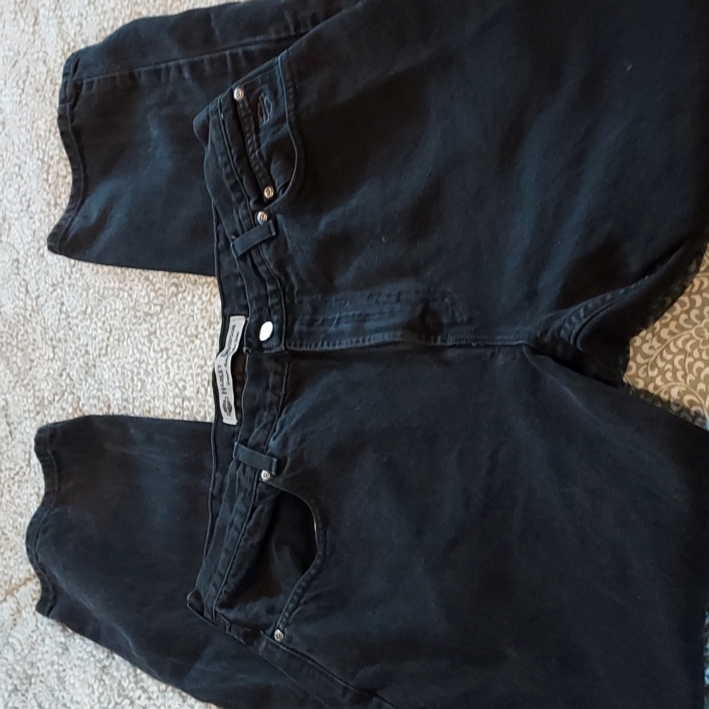 HARLEY DAVIDSON Black JEANS size 38